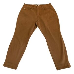 Judy Blue Pants Women 18W Brown Plus Size Stretch Flex Slim Fit Denim